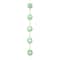 12 Pack: Green Lampwork Glass Round Beads by Bead Landing™